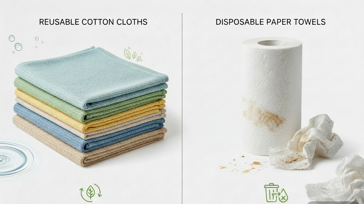Baumwollputzlappen oder Papierwischtücher – Was ist besser für Werkstatt und Industrie? | Putzlappenshop