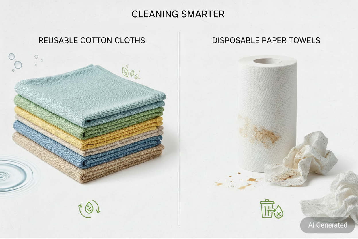 Baumwollputzlappen oder Papierwischtücher – Was ist besser für Werkstatt und Industrie? | Putzlappenshop