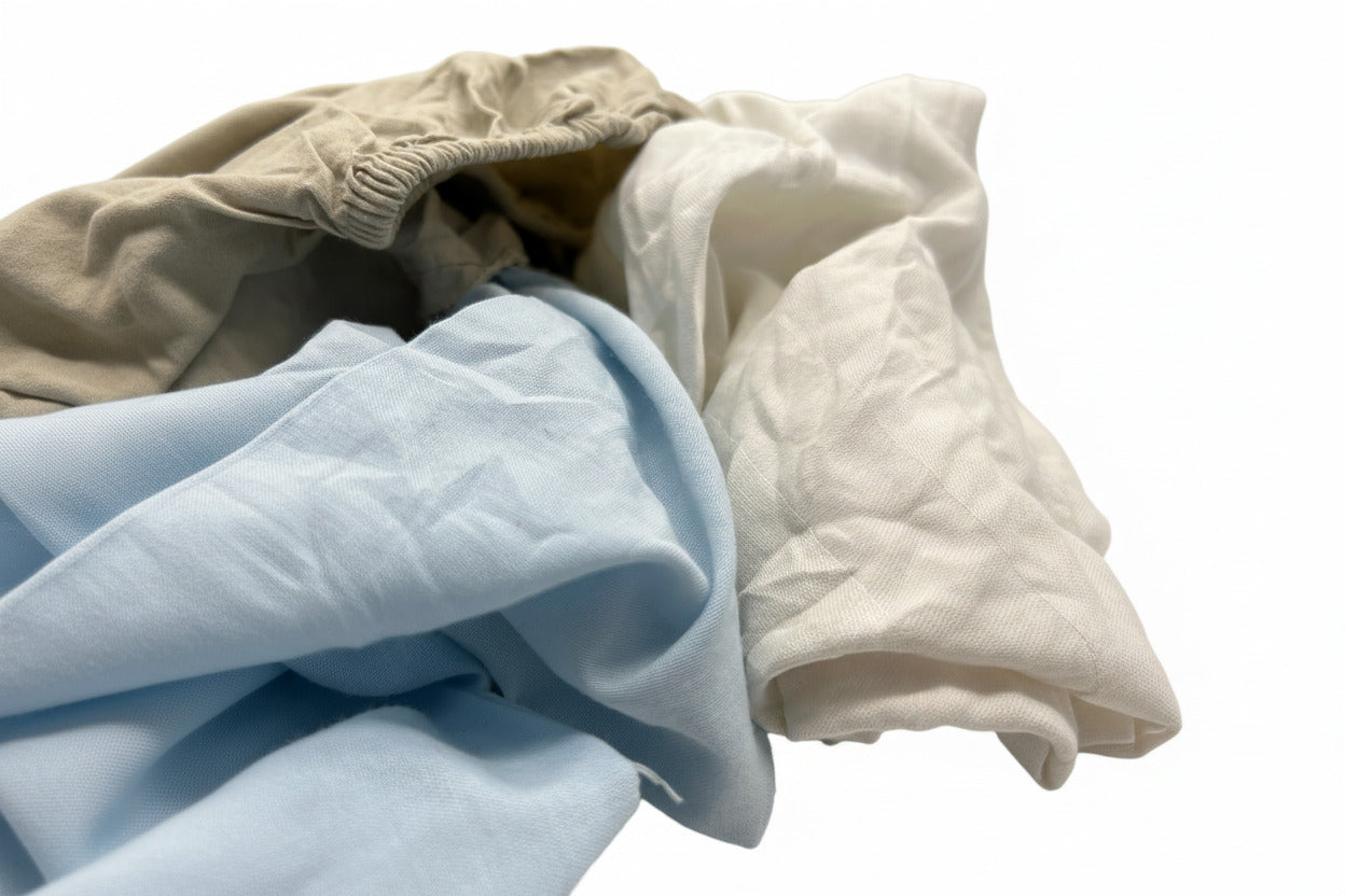 Bunte Kattun-Industrieputzlappen: Robuste Baumwoll-Putzlappen im günstigen Großhandel-Pack